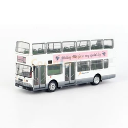 Britbus 1:76 Scale Diecast Alloy UIrish Double Decker Wedding Bus Toys Cars Model Classic Adult Desktop Ornaments Souvenir Gifts