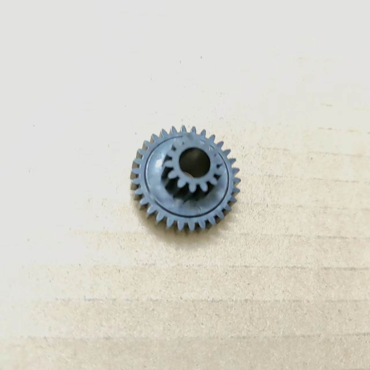 Original 612-80012 Gear m0.8x30+m0.8x14  for Lift motor  fit for Duplicator RISO EV CV
