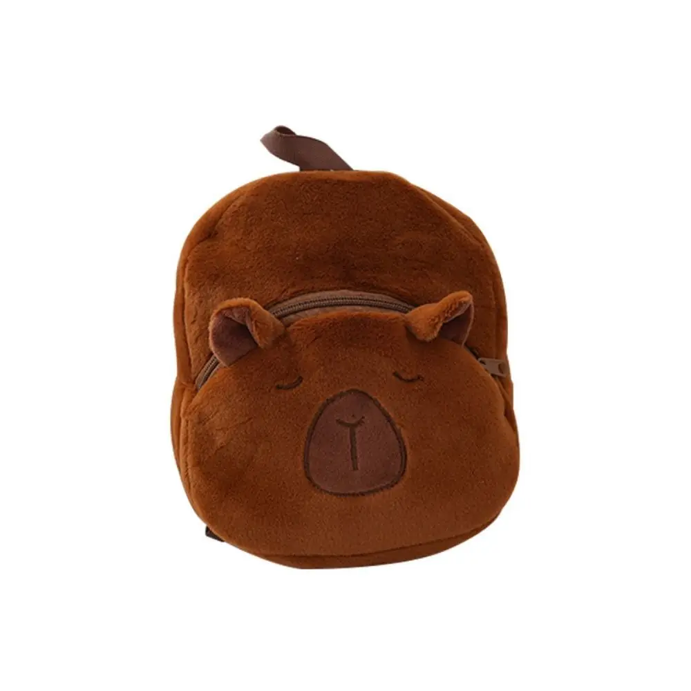 Plüsch Capybara Capybara Plüsch Rucksack Große Kapazität Gefüllte Capybara Umhängetasche Tier Cartoon Niedliche Cartoon Umhängetasche