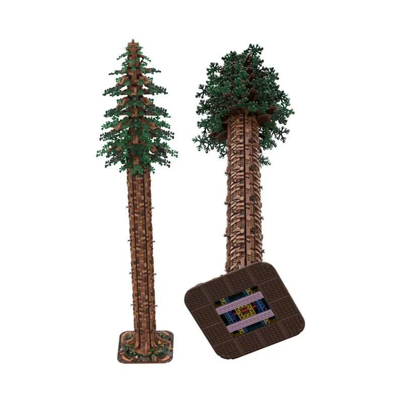 NUOVO 3129PCS Redwood Tree Building Moc Educazione fai da te Idea creativa Bambini Giocattolo di mattoni Costruzione di compleanno Blocchi regalo di Natale