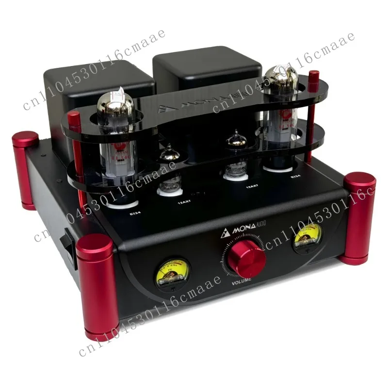 EL34 Tube High-end Hifi Amplifier M208-m, Suitable for Small Bedroom Music and Learning Multi-function Home Audio