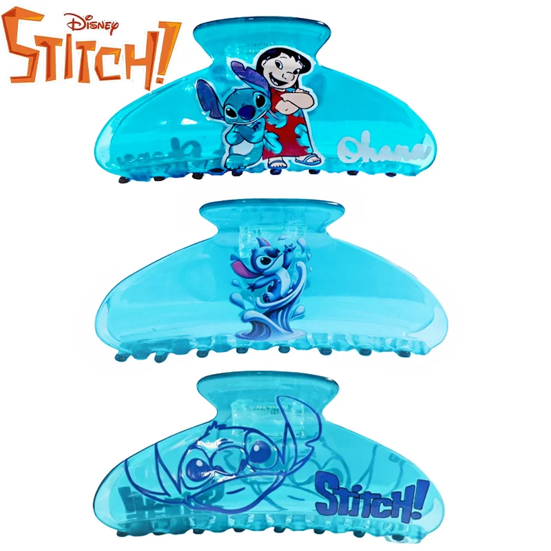 

Disney Stitch Cartoon Clip Acrylic Hair Clip Student Hair Tie Ponytail and Hair Accessory Apparel Accessories HairClip Kids Gift