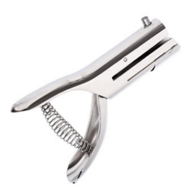 AA05 2X ثقب واحد الناخس 3 مم ثقب دائري الناخس المحمولة باليد ثقب طويل الناخس