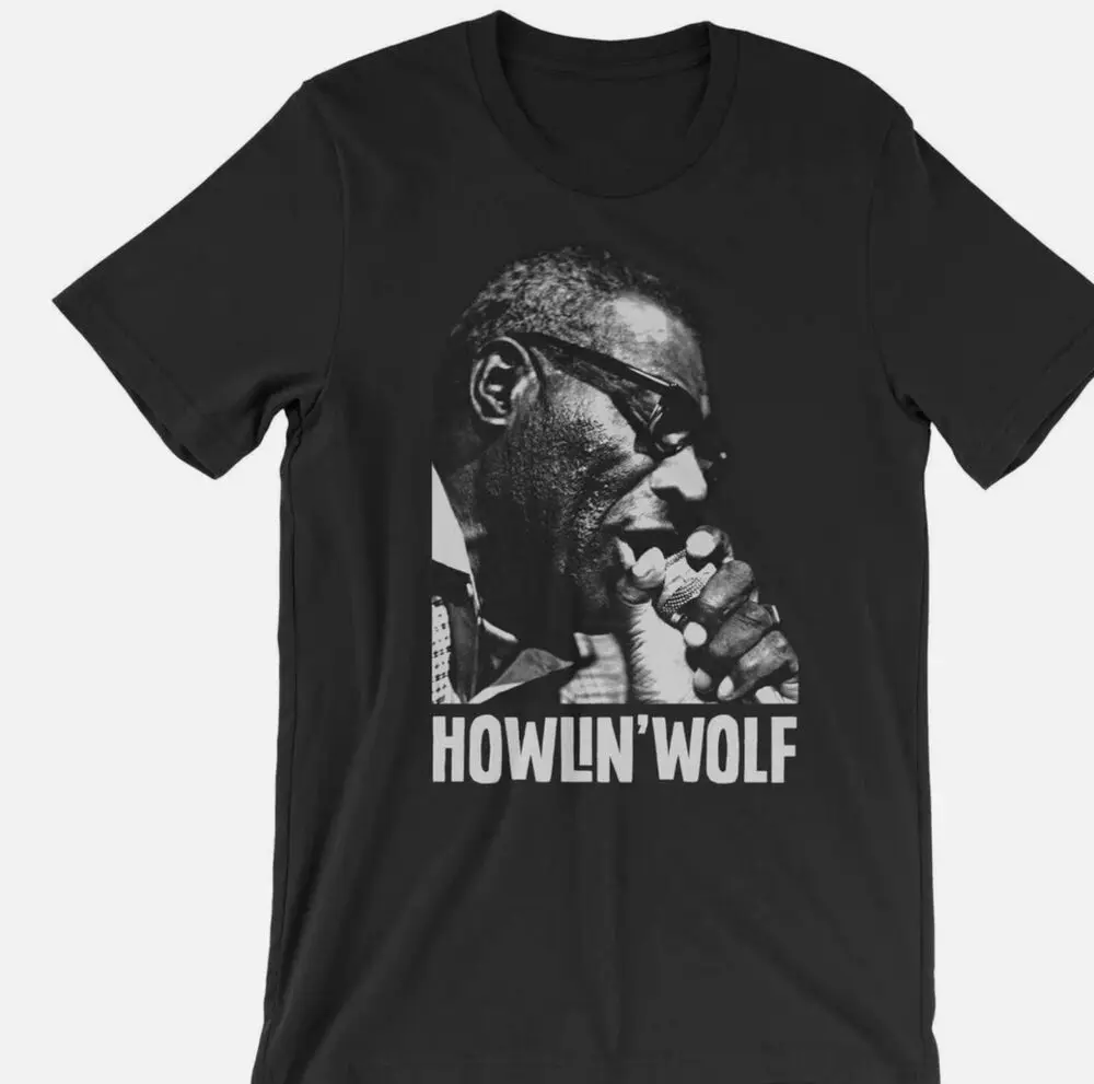 Retro He Lives 90S Howlin Wolf Shirt Vintage Black Unisex S-2345XL