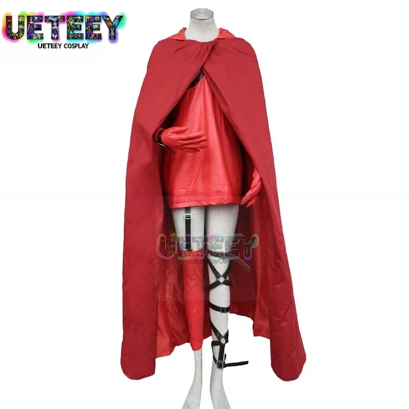 

UETEEY COS Hetalia: Axis Powers Ludwig Германия Униформа с красным капюшоном COS Одежда Косплей Костюм, принимаются по индивидуальному заказу