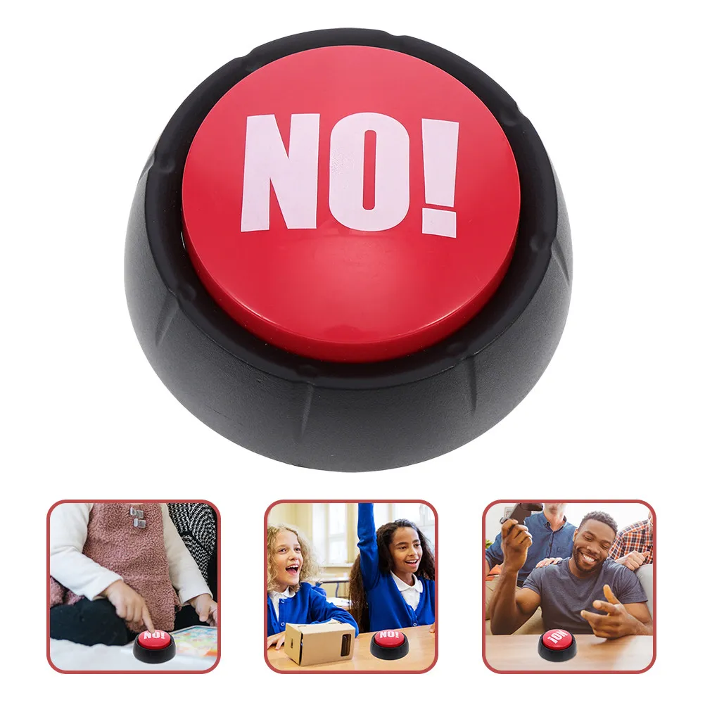 

no buttons yes buttons voice button toy prop game button toy prank toy sound button prop party prank button