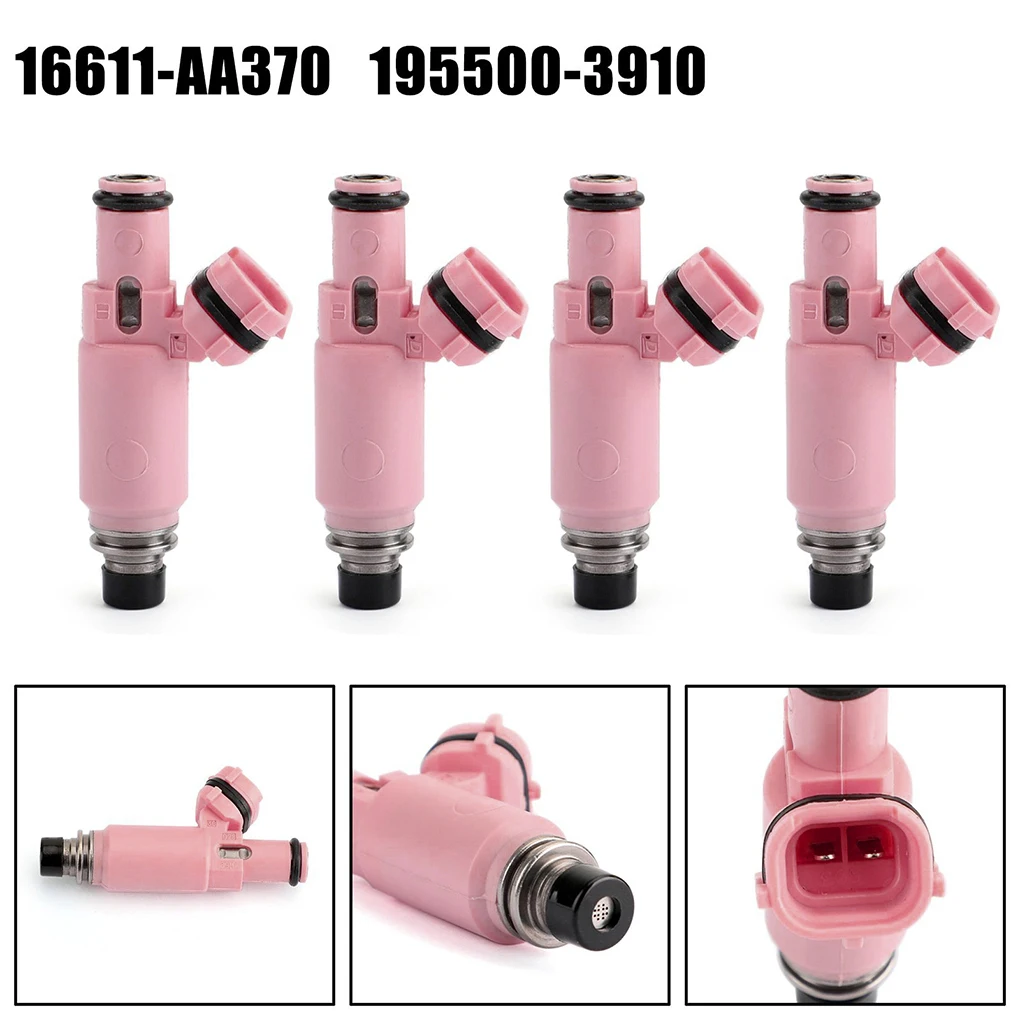 4 Pieces 550/565cc Fuel Injector 195500-3910 Auto Spare Parts Nozzle