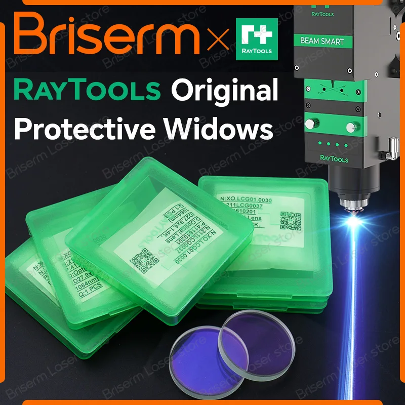 

Защитные лазерные линзы Raytools 27.9x4.1, 24.9x1.5, 30x5, 37x7, а также лазерные линзы Raytools 211LCG0037, 211LCG0020