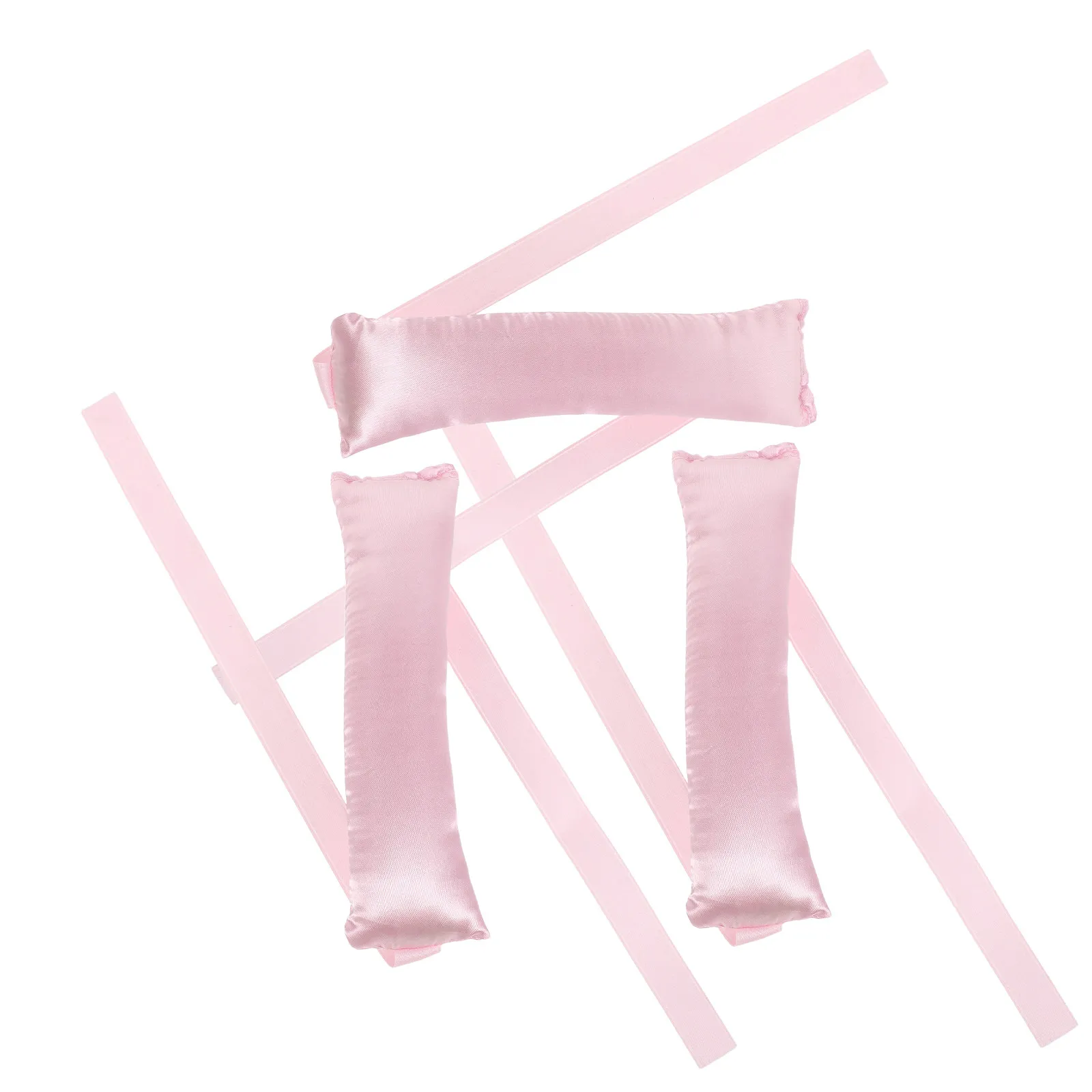 

3Pcs Heatless Curling Rod Headband Ribbon Curlers No Heat Damage Overnight Curls Long Hair Heatless Rollers