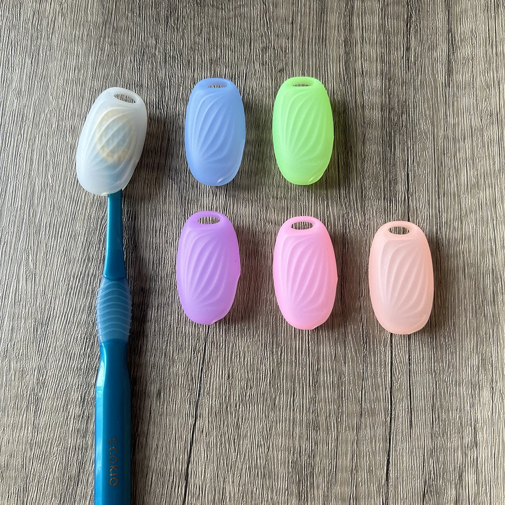 

Silicone Toothbrush Covers, Larger Size ToothBrush Cover Cap for Electric & Manual Toothbrush Head, Reusable Eco Friendly