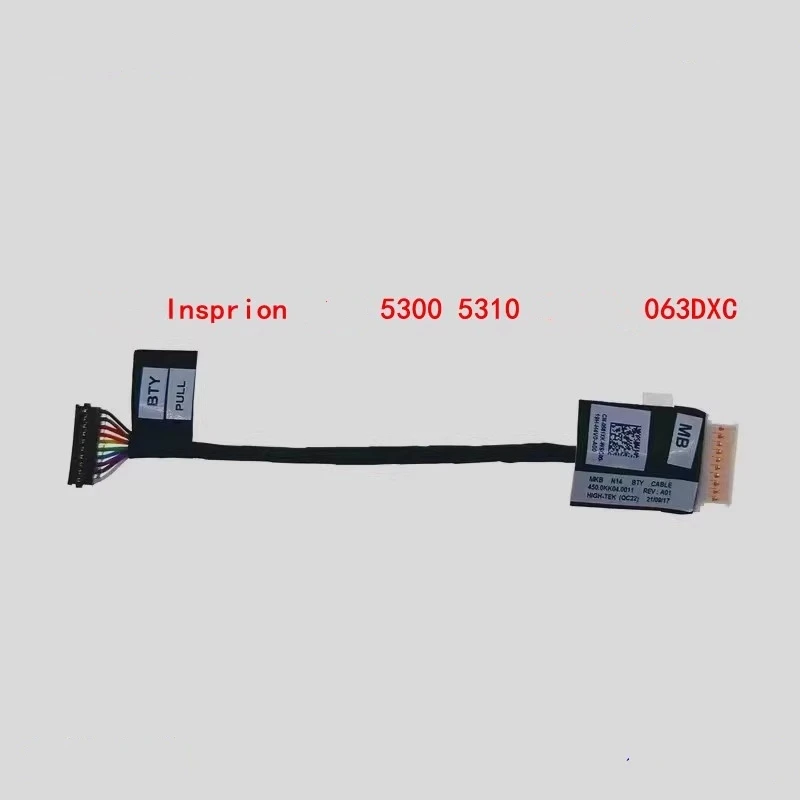 Free shipping for new Dell Inspirion 5300 5310 achievement N5310 battery connection cable 063DXC