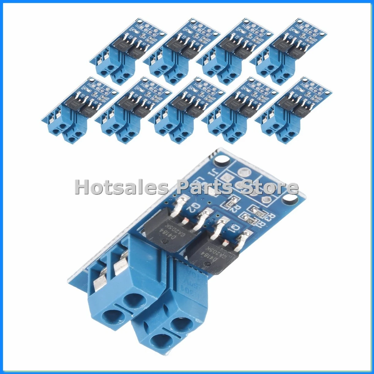

10 шт. DC 5 В-36 В 15 А (макс. 30 А) MOSFET MOS FET триггерный переключатель модуль драйвера 0-20 кГц ШИМ-регулятор панель управления-FS