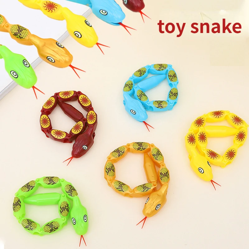 Simulated Snake Kids Fun Tricky Toys Kids Birthday Party Favors Christmas Halloween Gifts Pinata Fillers