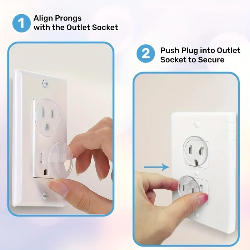 14Pcs Clear Socket Protector - Dustproof, Portable, Universal, Suitable for Home and Office Use, Durable Plastic Quick B