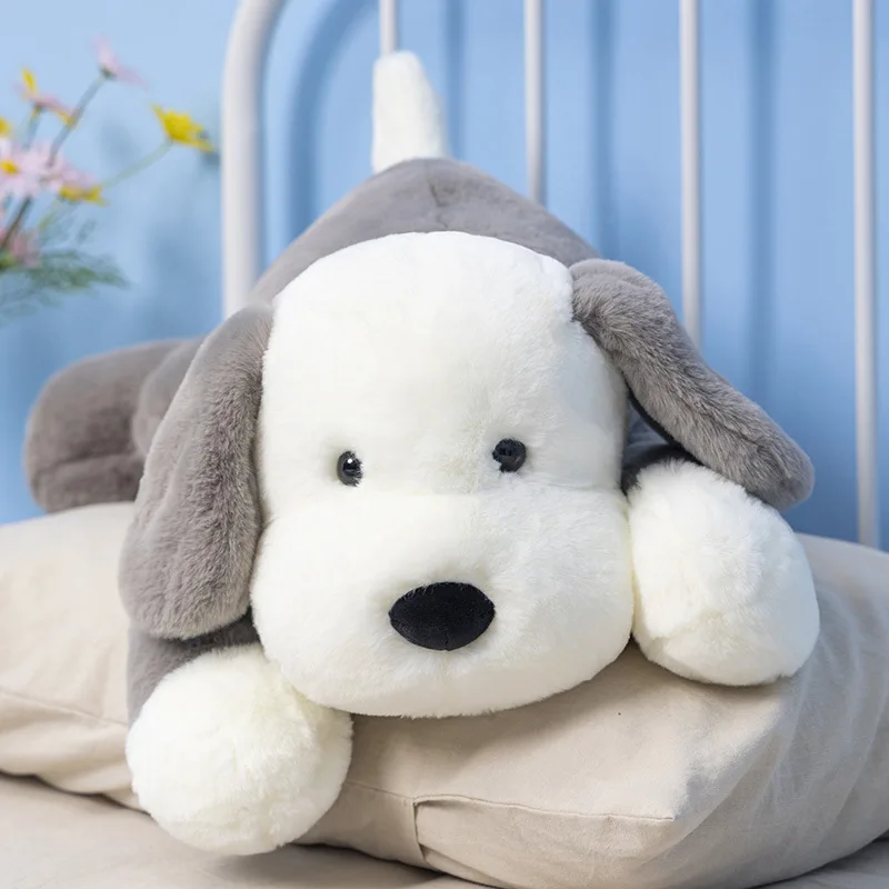 Saite Dudu Puppy Doll Plush Toys Wholesale Lying Pillow Comforter Toys Cross-Border Doll Holiday Gift