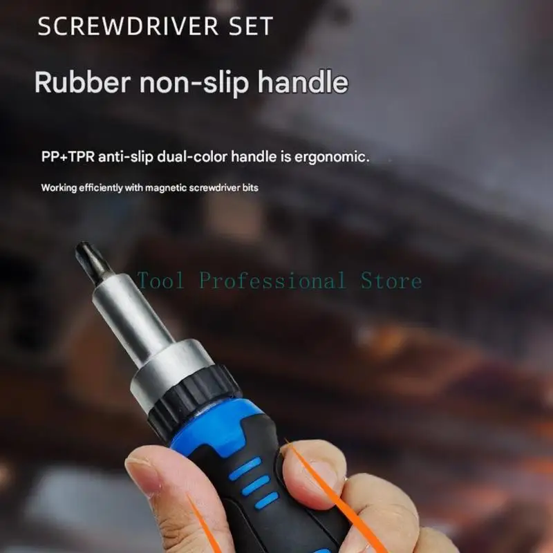 57QF Comprehensive 69 Piece Tool Ratchets Screwdriver Constructed From Chromes Steel For performances