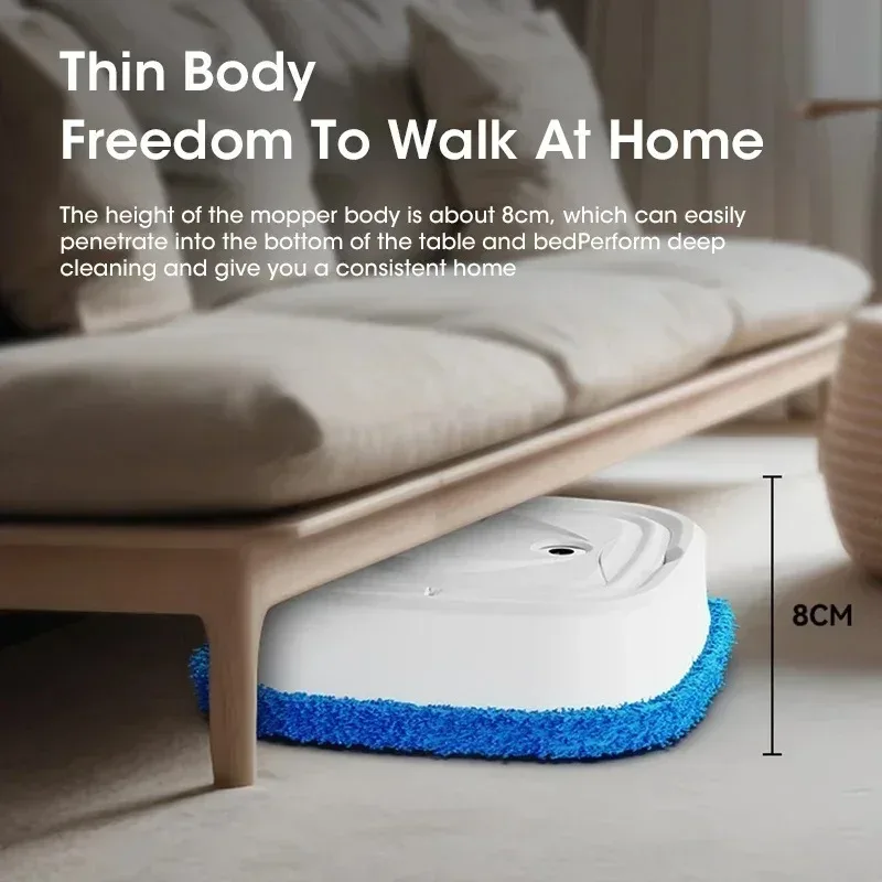 Wireless Intelligent Multifunctional Sweeping Robot Strong Suction Rotary Cleaning Humidification Spray