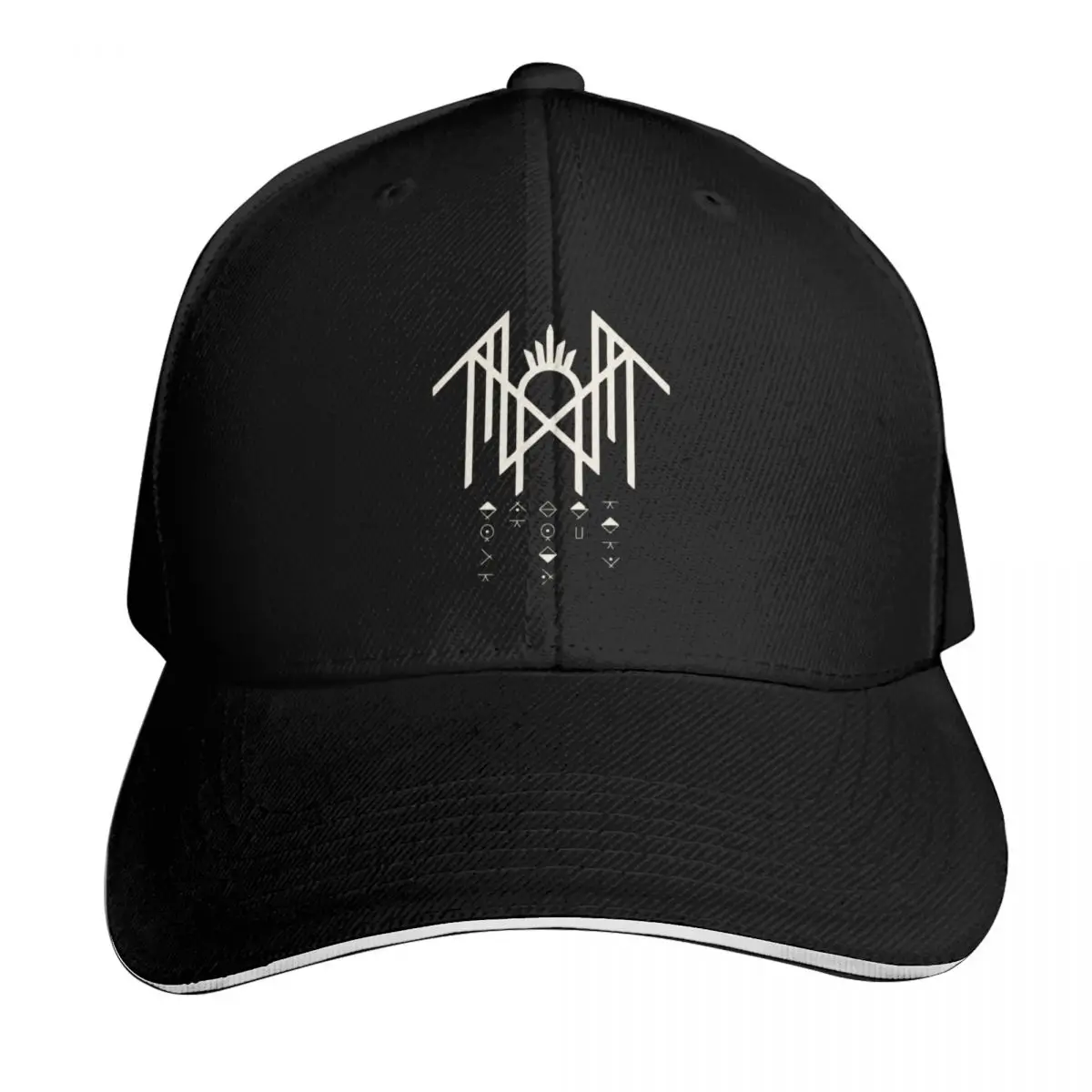 The Sand Color Logo Baseball Cap Unisex for Men Women Outdoor Golf Running Hiking Summer Beach Travel
