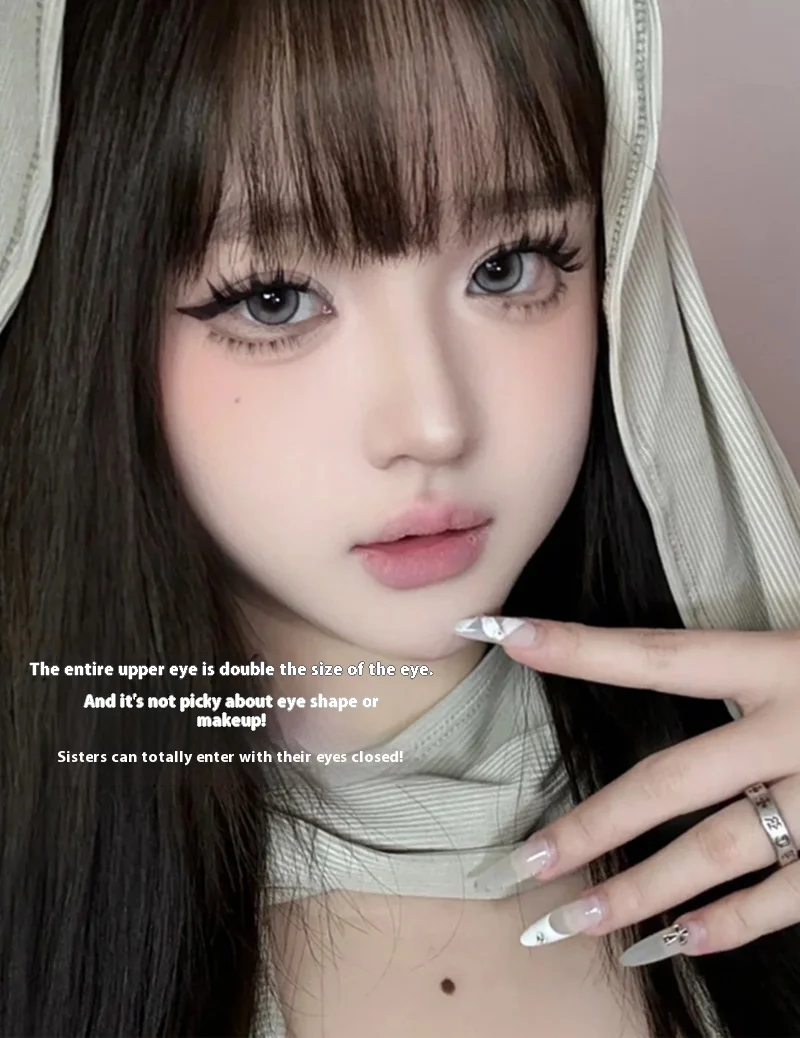 接着剤不使用の自己粘着ふわふわつけまつげボリュームのある再利用可能なカーリングマンガアイラッシュ簡単除去 11-13 ミリメートル