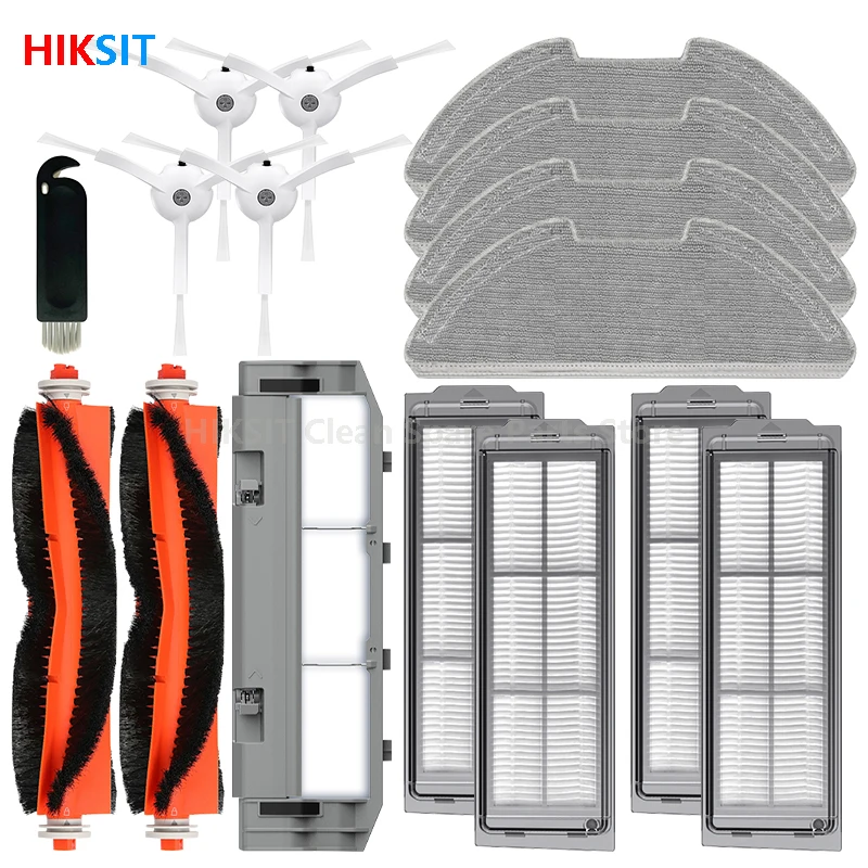 Untuk XiaoMi Mi Robot pel vakum 2 Lite / 2 Pro/MJSTL/Accessories aksesori sikat sisi utama Filter Hepa suku cadang Colth