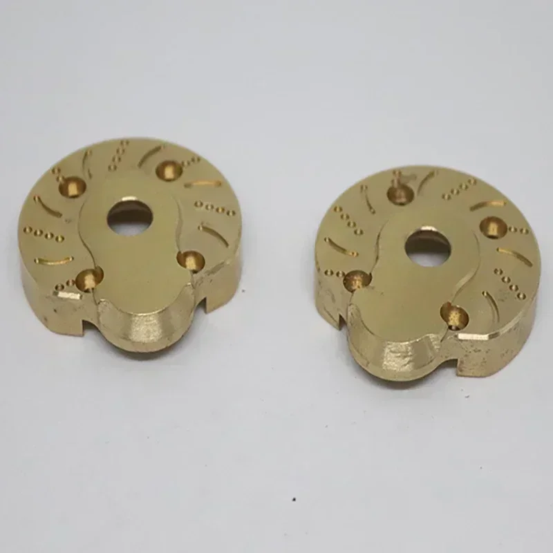 2 قطعة النحاس بوابة توجيه المفصل غطاء الإسكان ل 1:10 RC الزاحف AXAIL SCX10 III AXI03007 و كابرا 1.9 UTB AXI03004