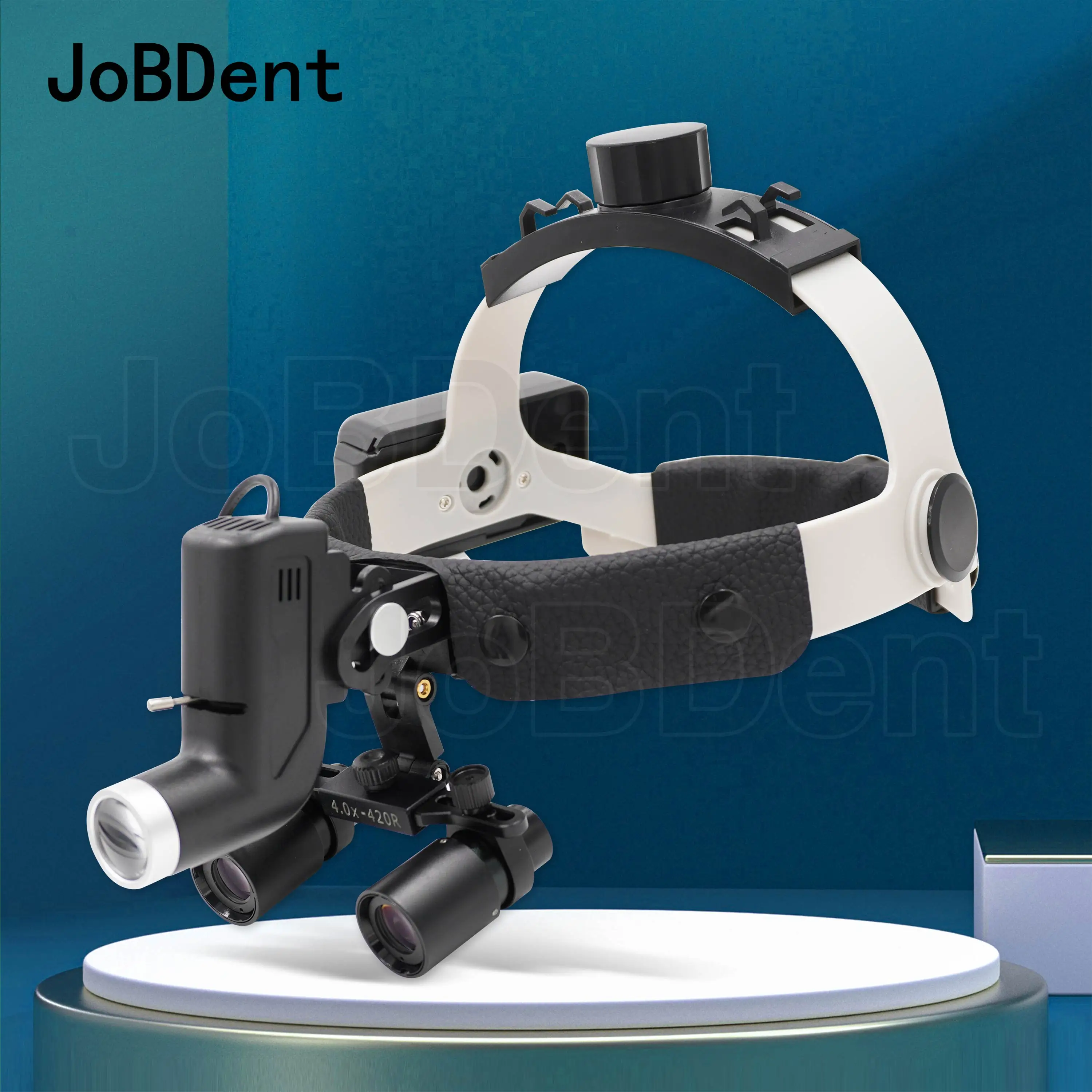 Headband Dental Loupes 4X Dentistry Loupes Binocular Magnifier 5W Professional Medical Headlight ENT Surgery Operation