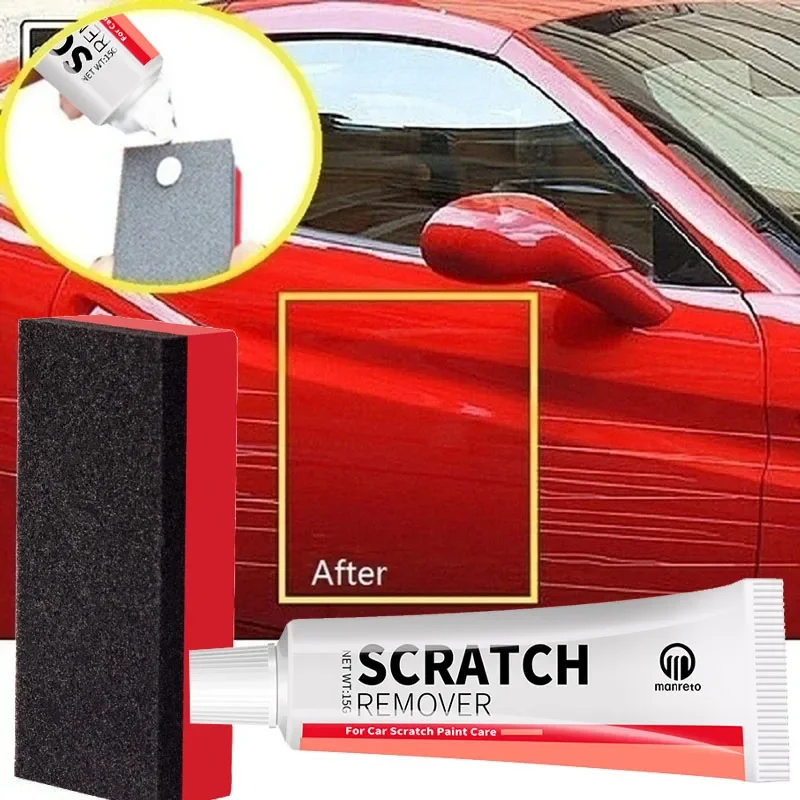 Car Scratch Repairer Scratch Wax Paint Repair Paste Paint Polishing Wax Scratch Removal Abrasive  Car Body Paint Care Kit