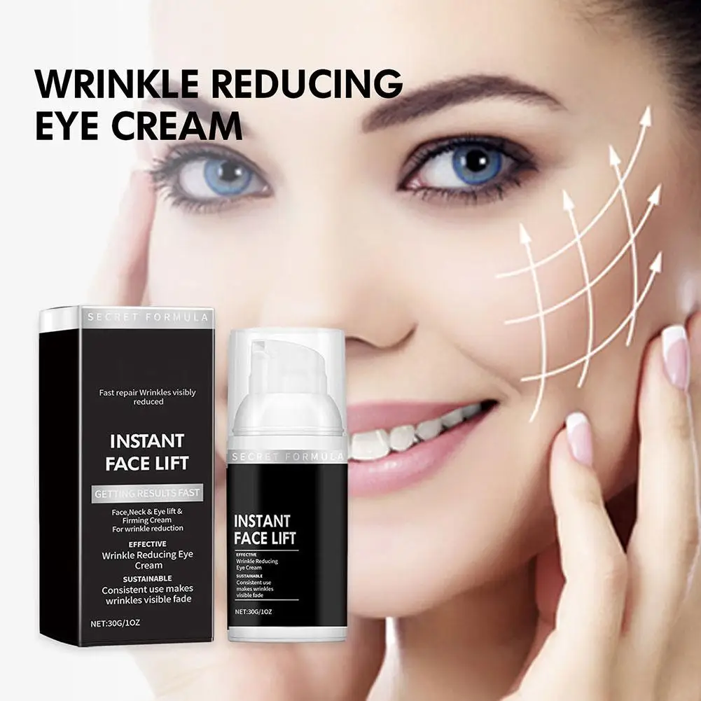 Retinol Eye Cream Dark Circles Remover Eye Bag Repairing Firmness Under Lines Eyes Serum Whitening Fade Puffiness Treatment F3H8