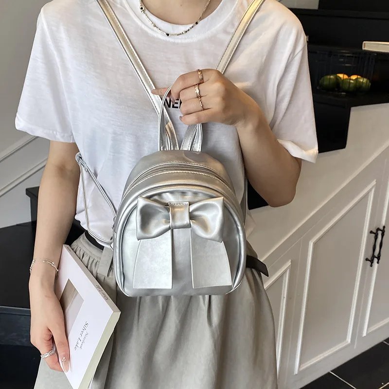 حقيبة ظهر بعقدة على شكل فراشة للنساء حقيبة ظهر بسيطة عبر الجسم حقائب ظهر لطيفة حقيبة رياضية حقائب مصممة حقائب مدرسية Mochila РюКККККК