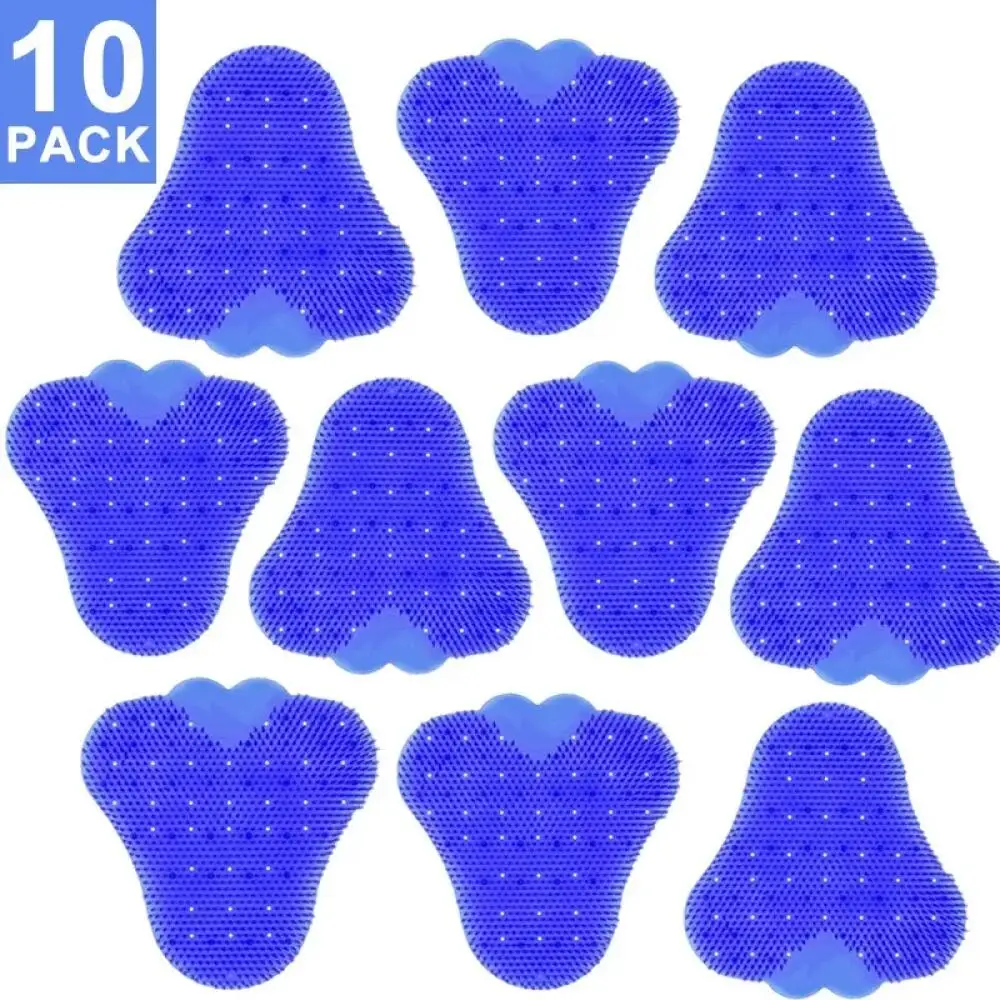 Anti-Splash Deodorizer Urinal Screen Mats (5/ 10 Pack) Long Bristle Splash Reducing Urinal Cak