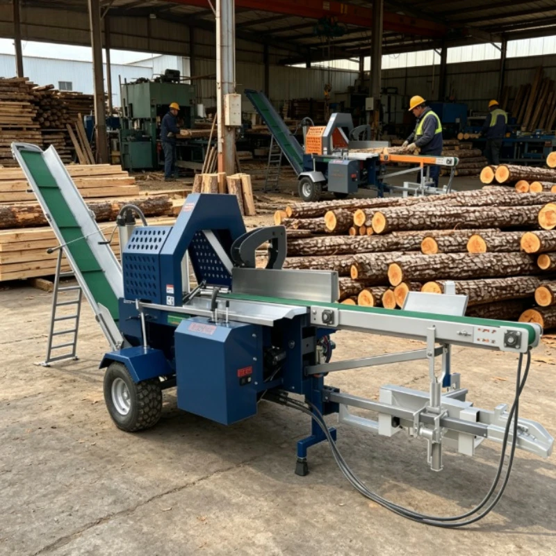 Anti-Slip Splitting Wedge Hydraulic Wood Splitter Firewood Splitting Machine Prevent Log Slipping During Splitting