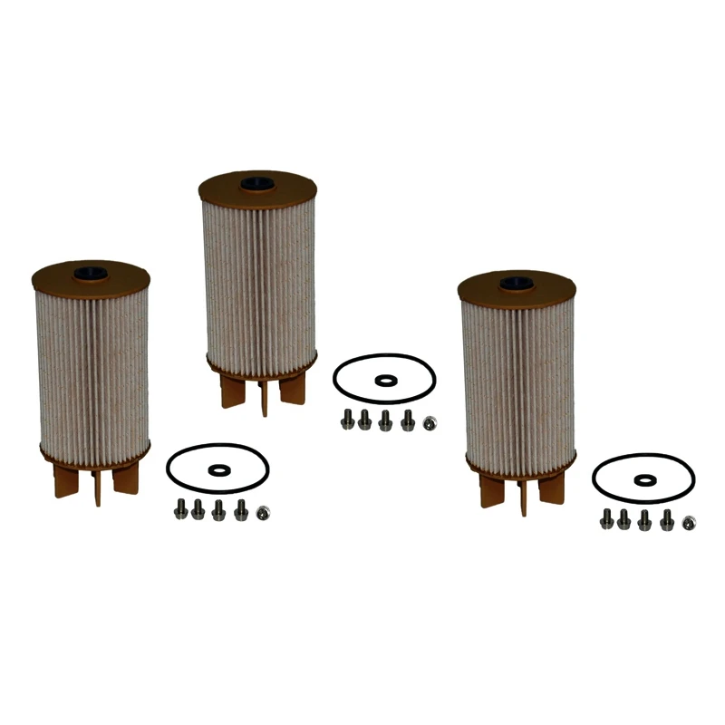 3X Fuel Filter Part Number 16403-4KV0A Fuel Filter Elements Fuel Water Separator For Nissan Navara Np300