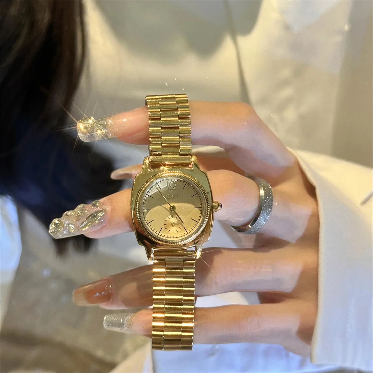 Korean Style Women'S Watches, Retro, Artistic, Trendy, Versatile, Fashionable, And Sophisticated; A Perfect Gift For Women.