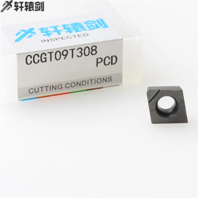 CCGT060204 CCGT060208 CCGT09T302 CCGT060308 PCD CBN Turning Tool Diamond Insert For Cutting Carbide Inserts Lathe Tools