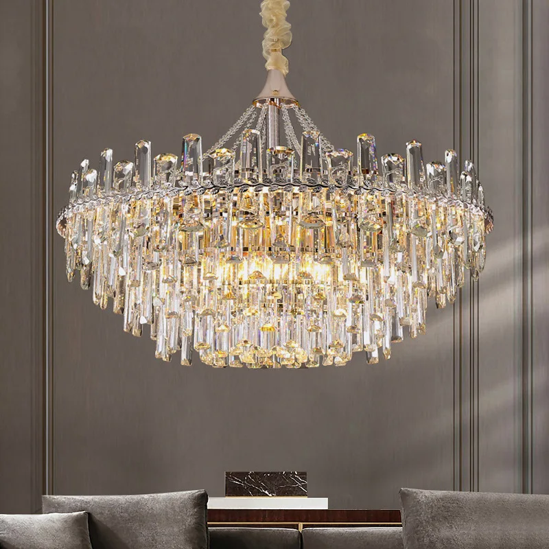 

Light luxury living room lamp, post-modern luxury, high-end new atmosphere, dining room, dining table, bedroom chandelier