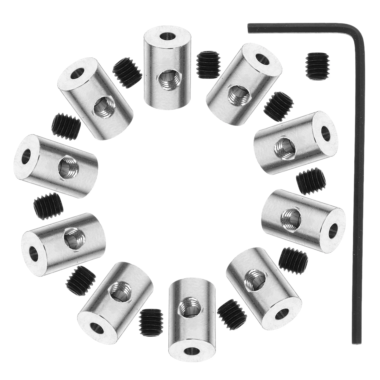 

10 Pcs Screw Tool Enamel Pin Locking Backs Badge Backpack Pins of Clasps Silver Lapel