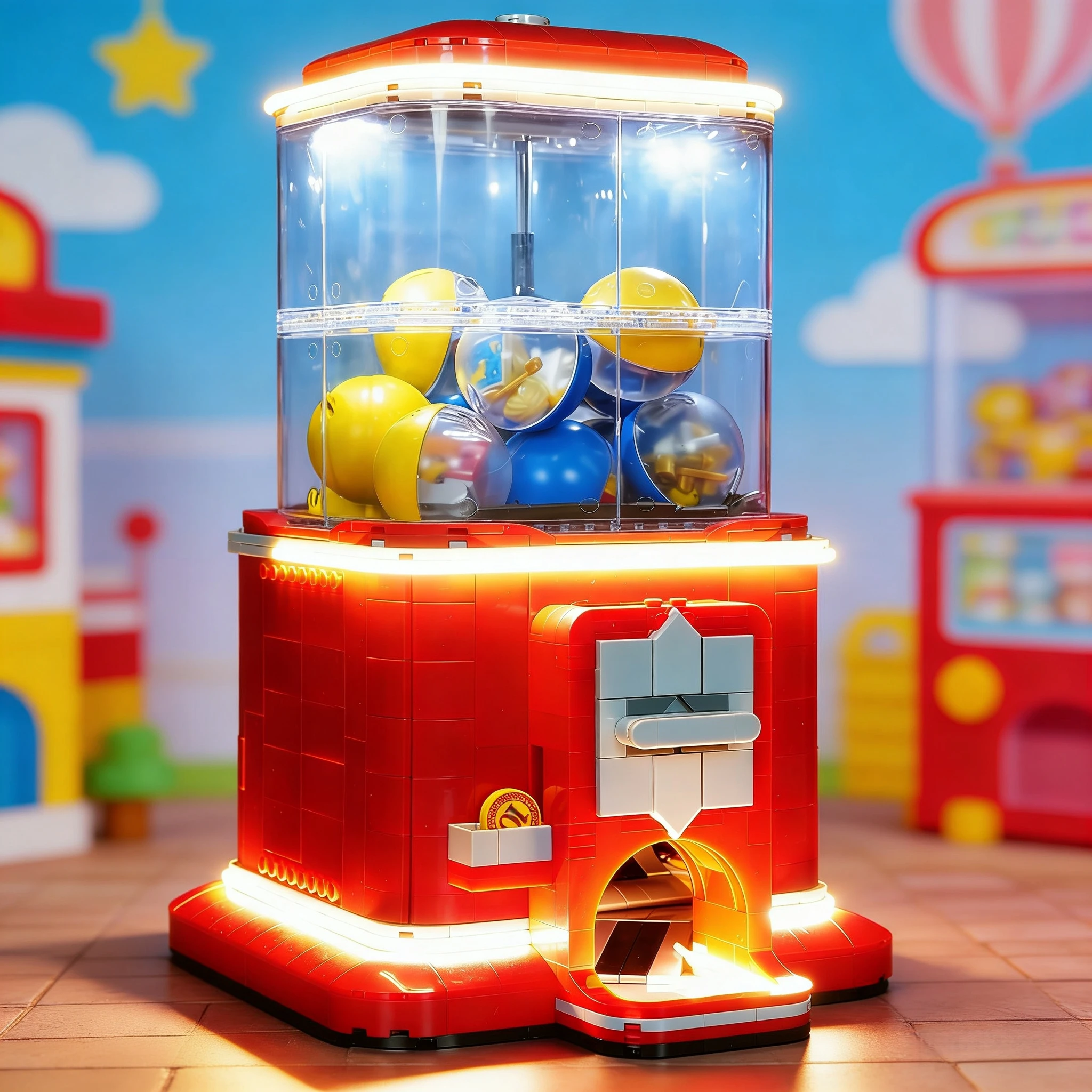 

HPROSPER 5V LED Light (No Model) For LEGO Minifigure Vending Machine 21358 Decorative lights With battery box