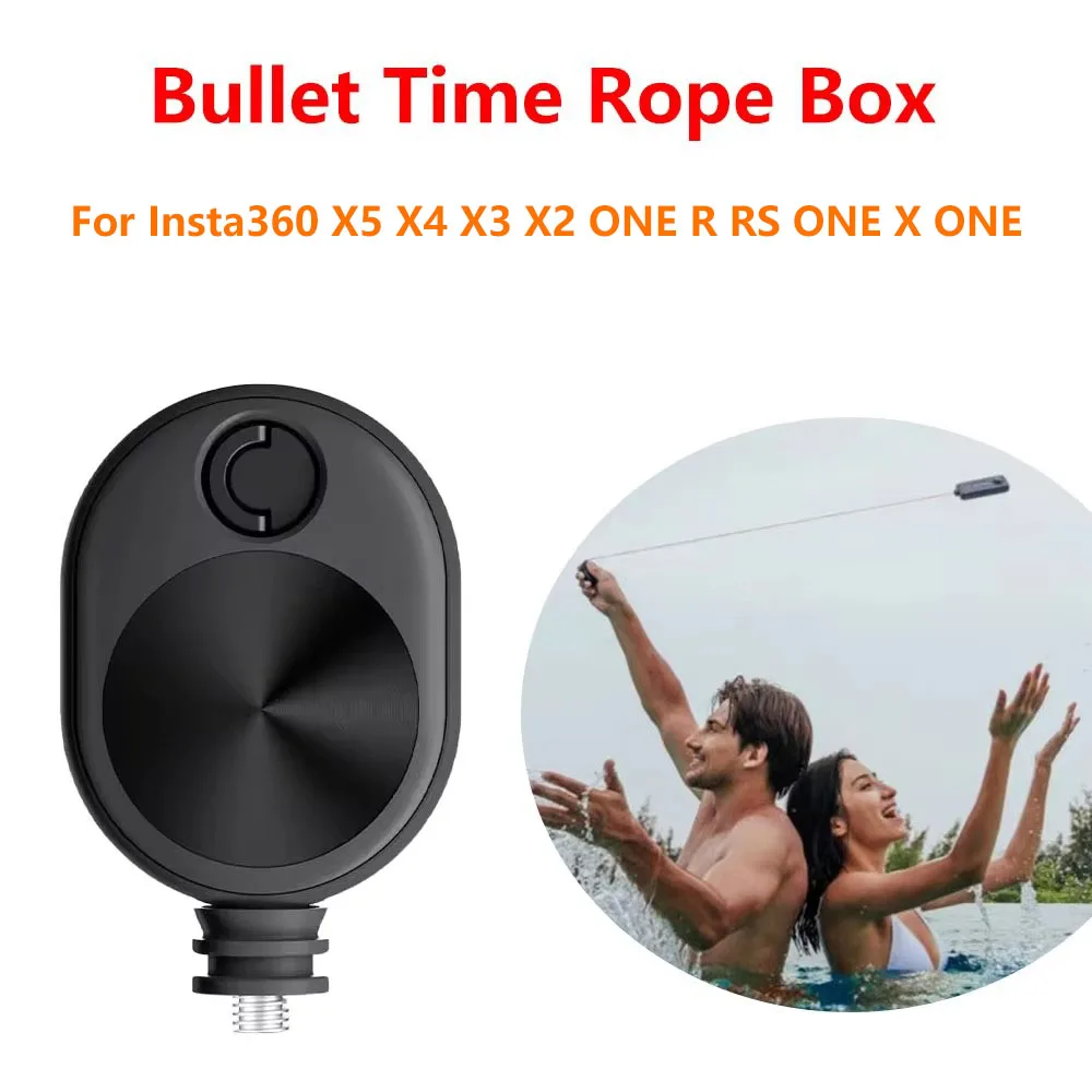 Originale Mini Bullet Time Rope Box Per Insta360 X5 X4 X3 X2 ONE R RS ONE X ONE Accessori per fotocamera bullet time tascabile