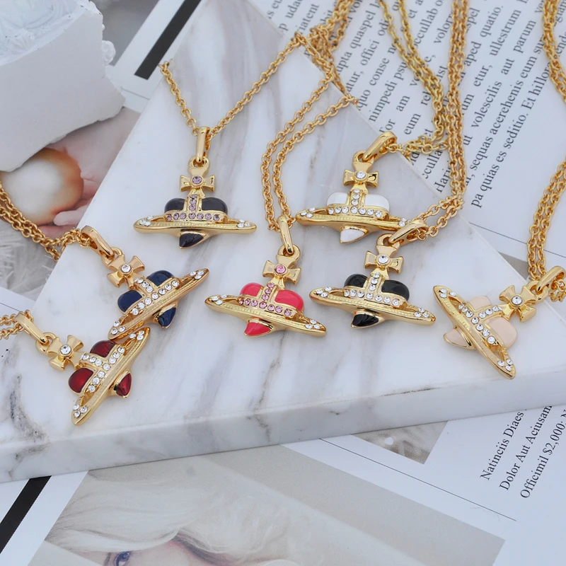 

Кулон-подвеска из стерлингового серебра S925 с изображением Сатурна, нежный и универсальный аксессуар для создания милого образа.