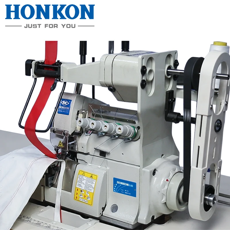 The Market Sells Like Hot Cakes Four Thread Overlock High Speed Direct Drive Overlock Elastic Tape HK700-4/LFC Sewing Machine