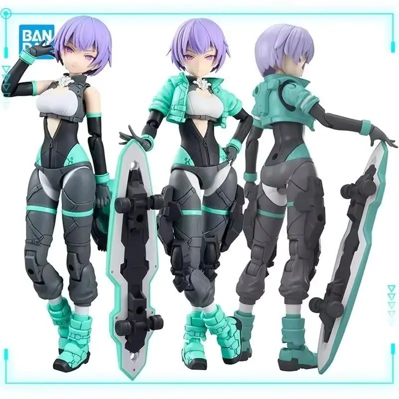 

Bandai Original Genuine 30 Minutes Sisters SIS-V00 Raidira Color A Mecha Girl Assembly Model 30MS Action Figures Toy Xmas Gift