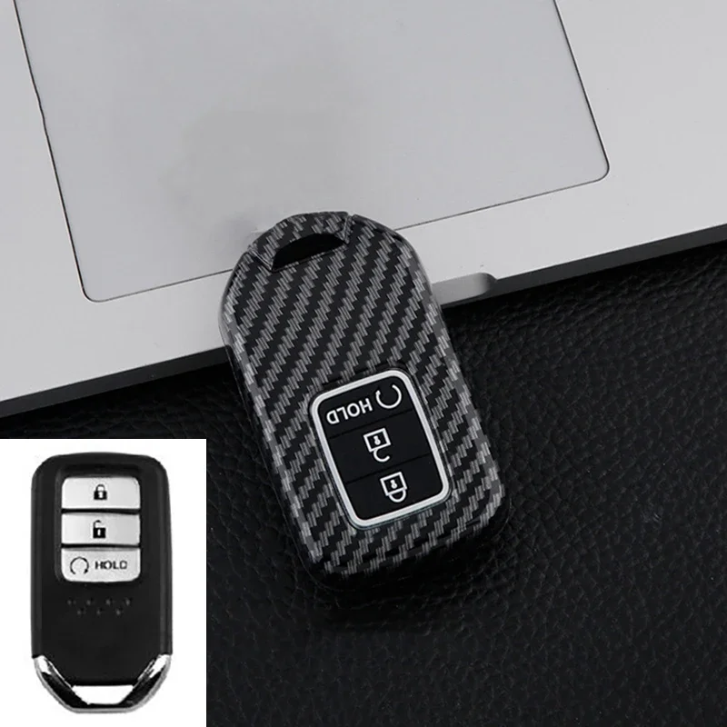 

3/4 Buttons Car Key Case Cover Shell Fob For Honda Accord Civic CRV HRV Pilot Fit Freed Odyssey Vezel 2018-2022 Accessories