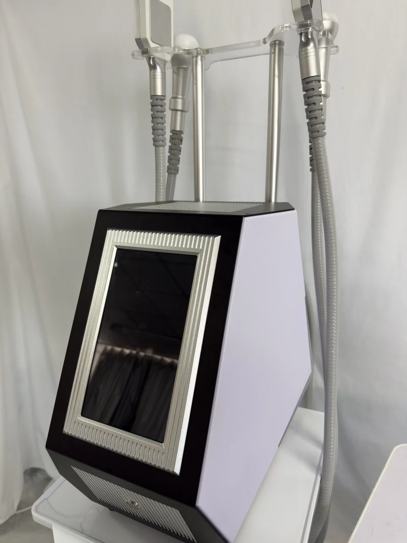 Beauty Frozen Fat Dissolving Weight Loss 4 Handles Of Cryo EMS Rf Cryolipolysis Shaping Machine