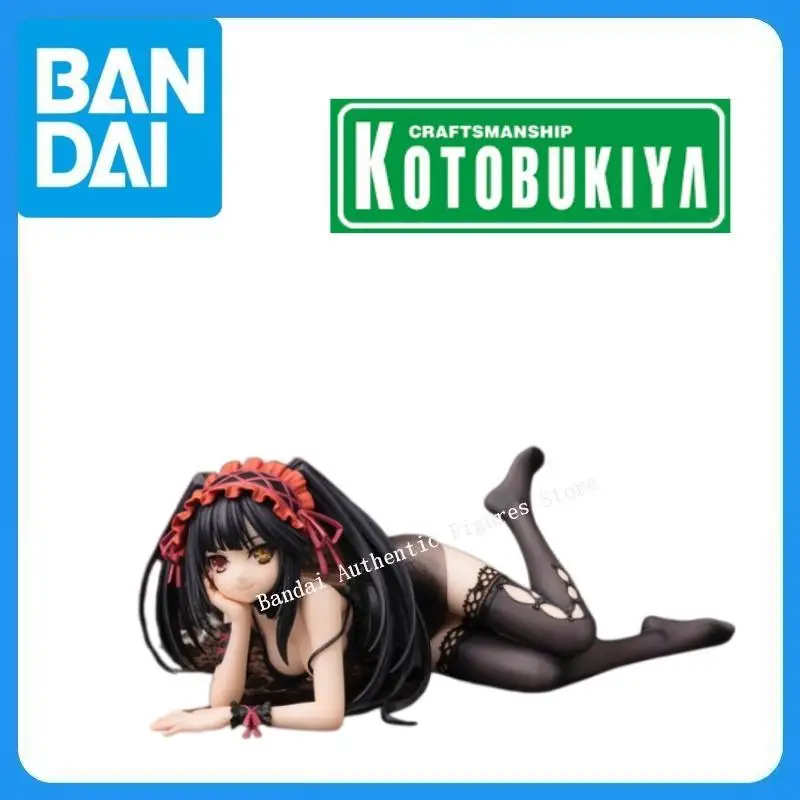 In Stock Genuine Kotobukiya Date A Live II Tokisaki Kurumi 1/7 Kawaii Anime Figure Garage Kit Anime Cartoon Model Decoration