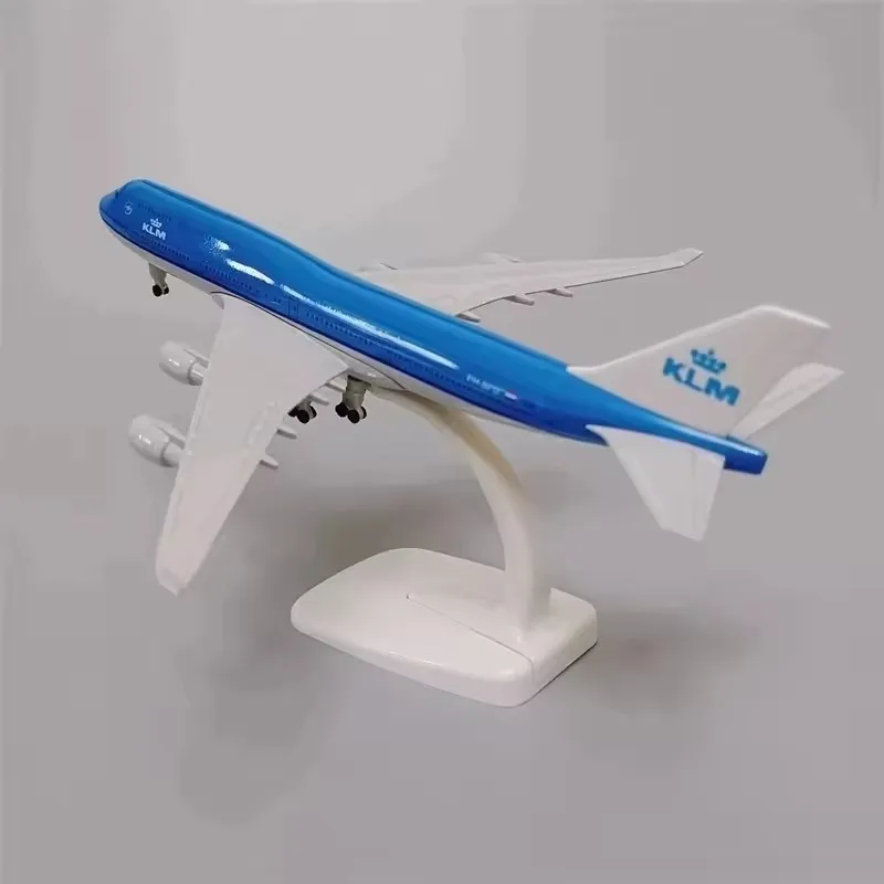 1:400 20cm Holland KLM B747 Airline Model Airplane Boeing 747 Airline Metal Alloy Airplane Model Collectible Gift