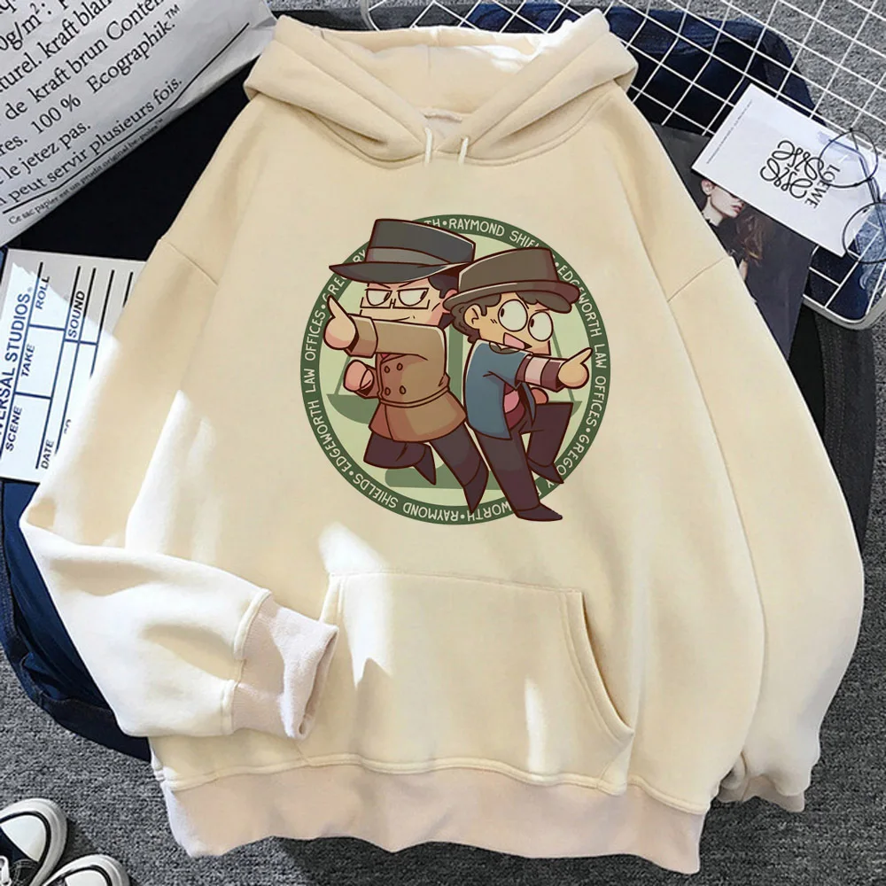 

Ace Attorney hoodies women streetwear anime Hood female Korean style Hood