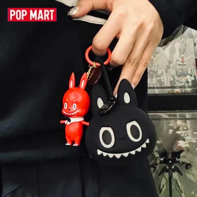 

POPMART LABUBU THE MONSTERS 10TH Anniversary Series Headphone Case Blind Box Guess Bag Desktop Decoration Cute Model Gift Girl