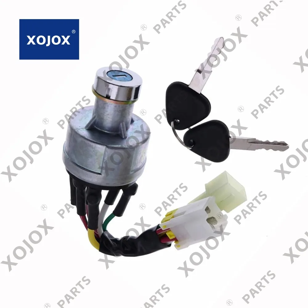 

Выключатель зажигания XOJOX с 2 ключами 14526158 14529152 для экскаватора X EC140 EC160 EC210 EC240 EC290 EC330 EC460
