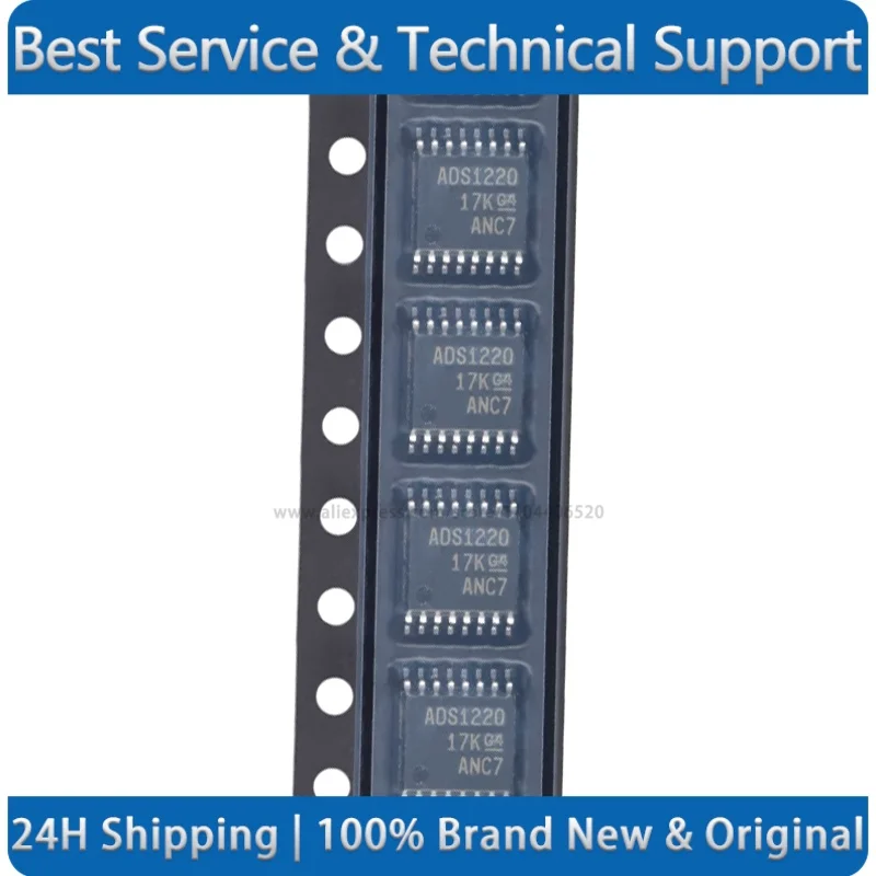 ADS1220IPWR ADS1220 ATSSOP-16 Analog To Digital Converters (ADCs) ROHS New Original
