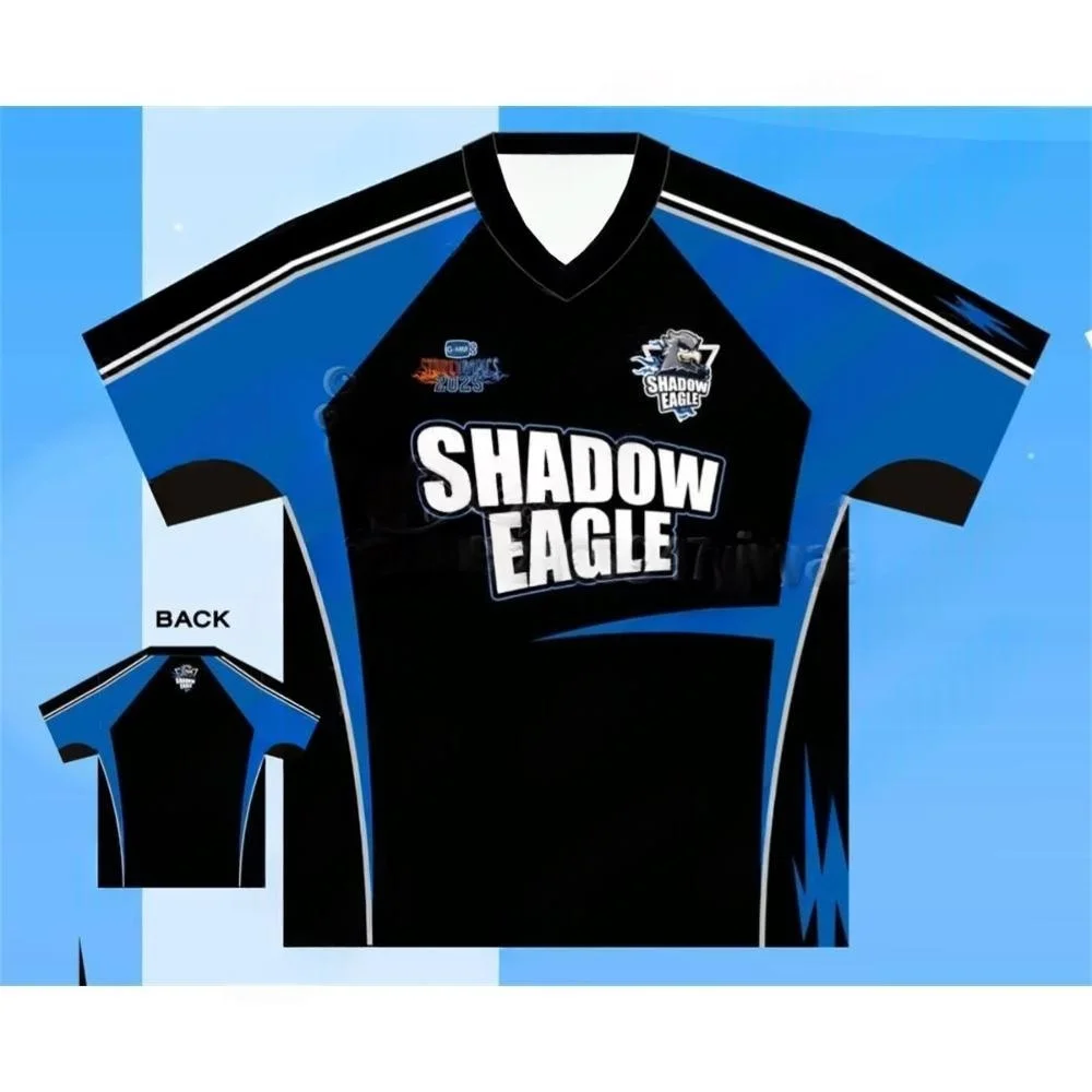 SHADOW EAGLE JERSEY | GMMTV STARLYMPICS 2026-27 Family Clothing Fashionable Casual Y2K Oversized Breathable Sportswear T-shirt